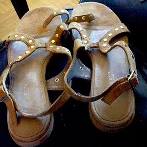 Suede leather sandals 5 items for $20❤️